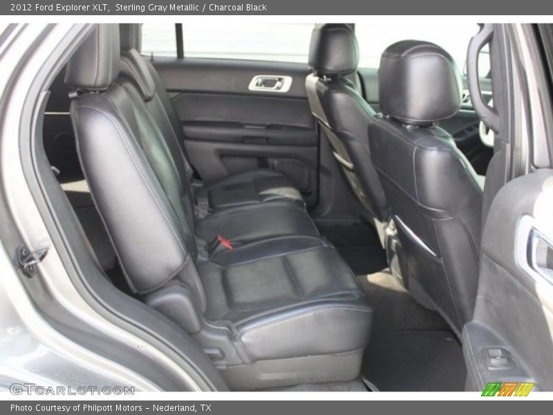 Sterling Gray Metallic / Charcoal Black 2012 Ford Explorer XLT