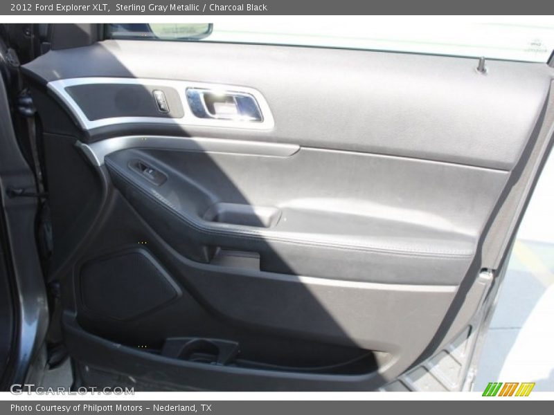 Sterling Gray Metallic / Charcoal Black 2012 Ford Explorer XLT