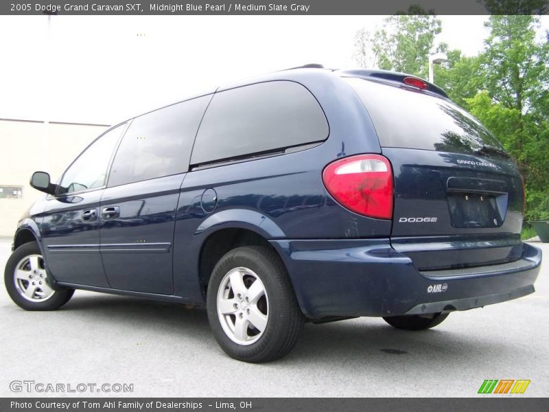 Midnight Blue Pearl / Medium Slate Gray 2005 Dodge Grand Caravan SXT