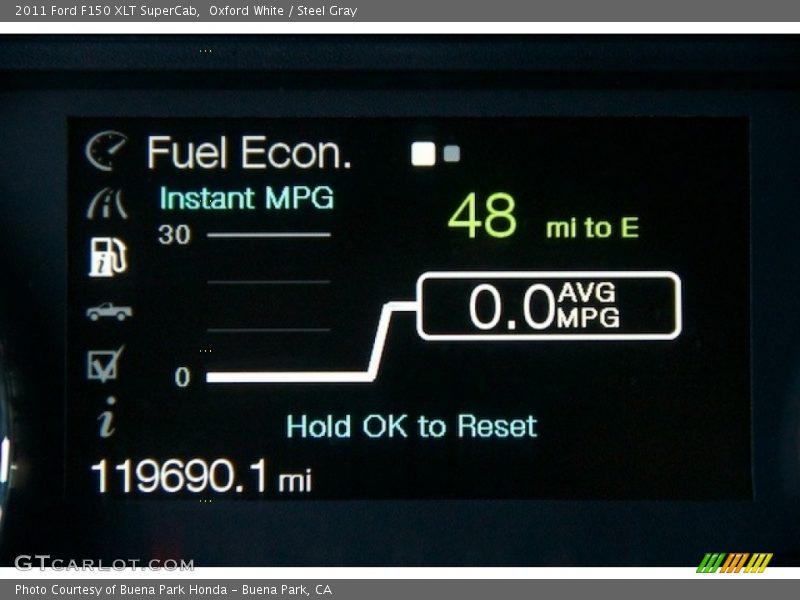 Oxford White / Steel Gray 2011 Ford F150 XLT SuperCab