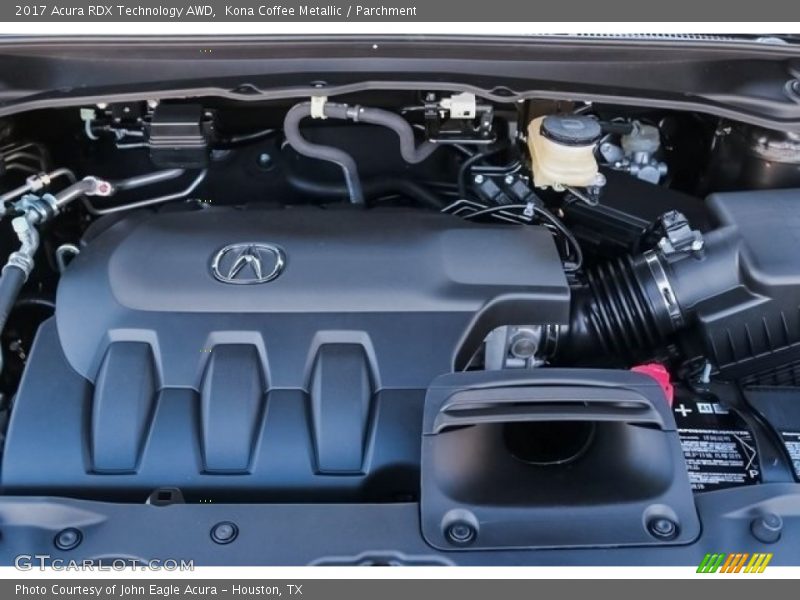Kona Coffee Metallic / Parchment 2017 Acura RDX Technology AWD