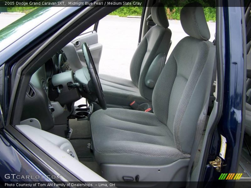Midnight Blue Pearl / Medium Slate Gray 2005 Dodge Grand Caravan SXT