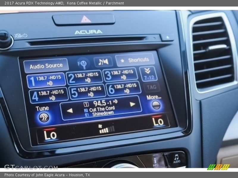 Kona Coffee Metallic / Parchment 2017 Acura RDX Technology AWD