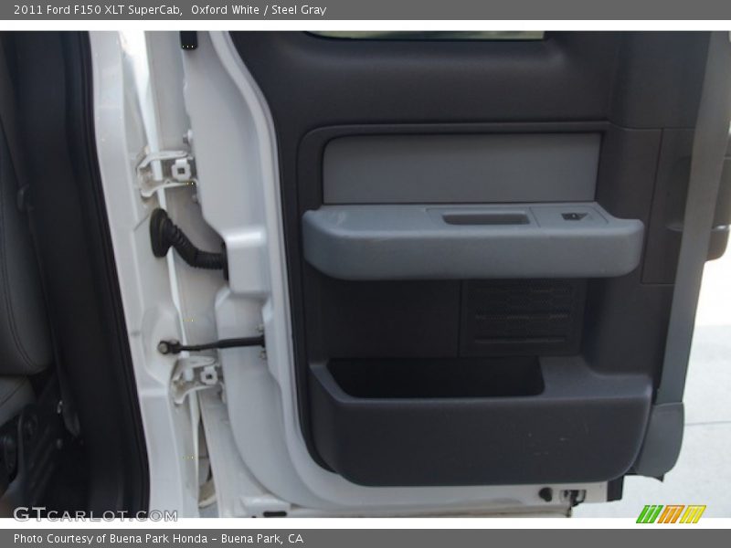 Oxford White / Steel Gray 2011 Ford F150 XLT SuperCab