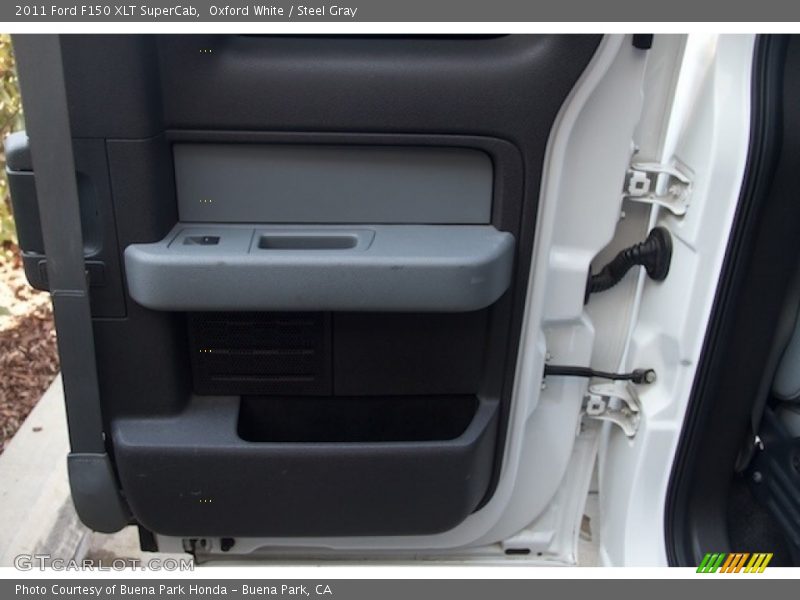 Oxford White / Steel Gray 2011 Ford F150 XLT SuperCab