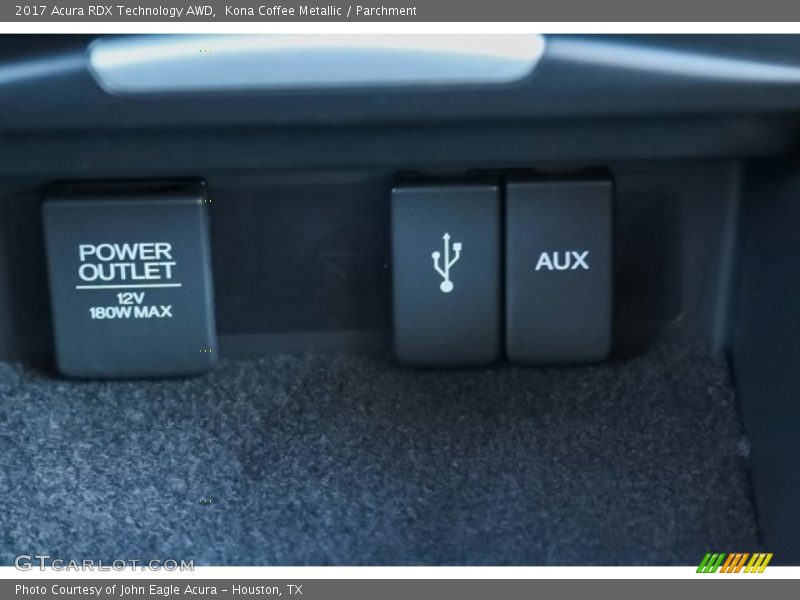 Kona Coffee Metallic / Parchment 2017 Acura RDX Technology AWD