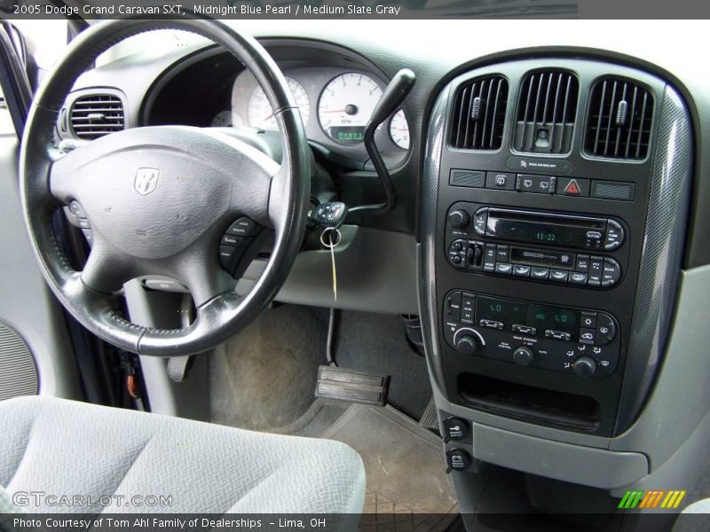 Midnight Blue Pearl / Medium Slate Gray 2005 Dodge Grand Caravan SXT