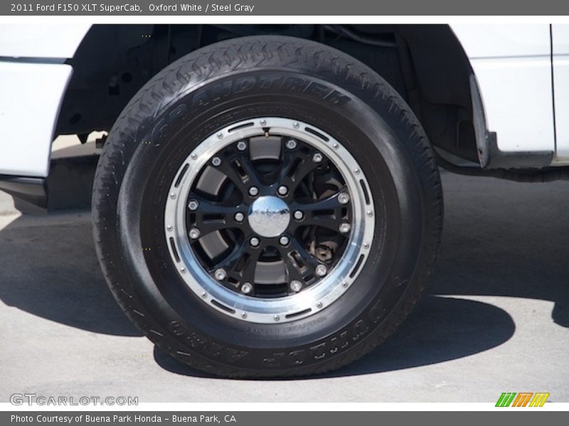 Oxford White / Steel Gray 2011 Ford F150 XLT SuperCab