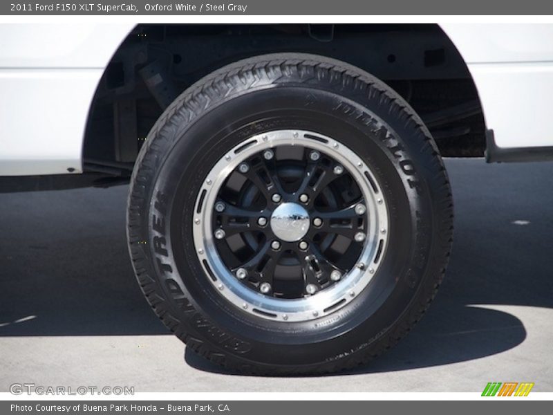 Oxford White / Steel Gray 2011 Ford F150 XLT SuperCab