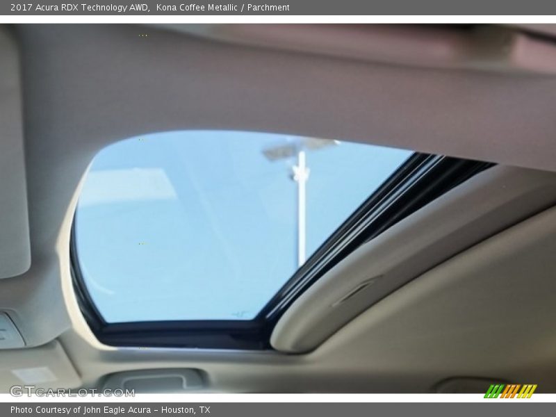 Kona Coffee Metallic / Parchment 2017 Acura RDX Technology AWD