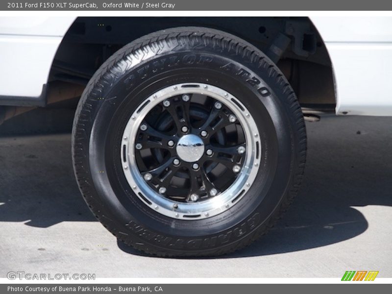 Oxford White / Steel Gray 2011 Ford F150 XLT SuperCab