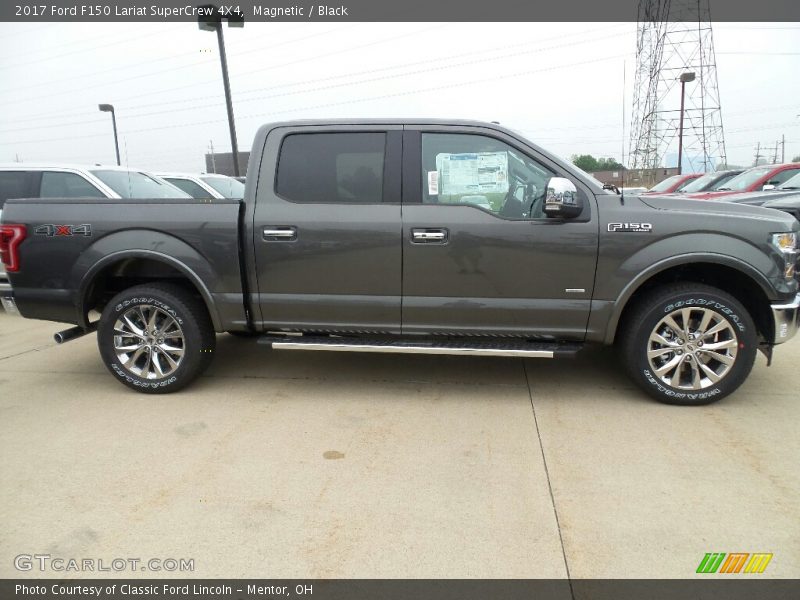 Magnetic / Black 2017 Ford F150 Lariat SuperCrew 4X4