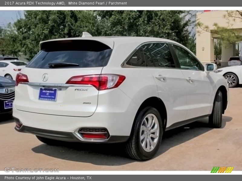 White Diamond Pearl / Parchment 2017 Acura RDX Technology AWD