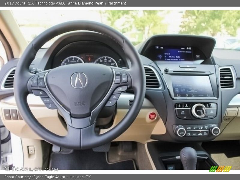 White Diamond Pearl / Parchment 2017 Acura RDX Technology AWD