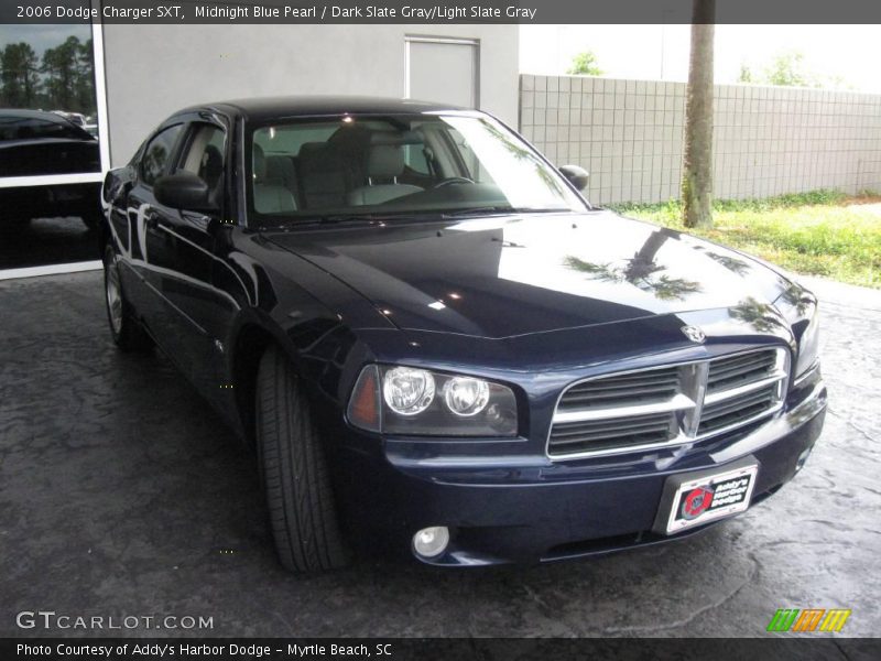 Midnight Blue Pearl / Dark Slate Gray/Light Slate Gray 2006 Dodge Charger SXT