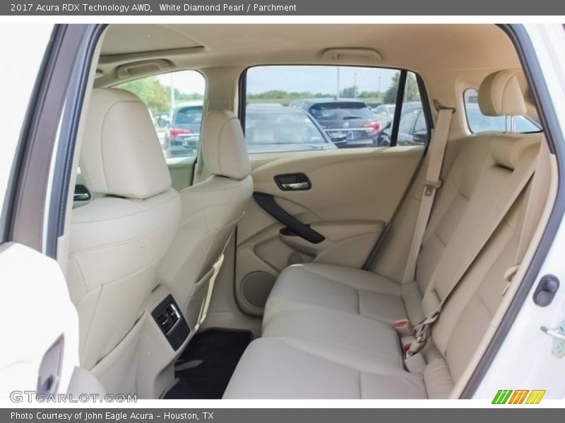 White Diamond Pearl / Parchment 2017 Acura RDX Technology AWD