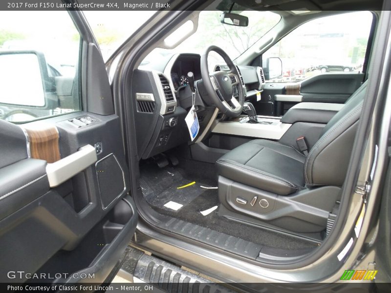 Magnetic / Black 2017 Ford F150 Lariat SuperCrew 4X4
