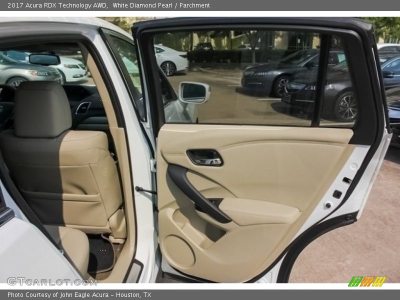 White Diamond Pearl / Parchment 2017 Acura RDX Technology AWD