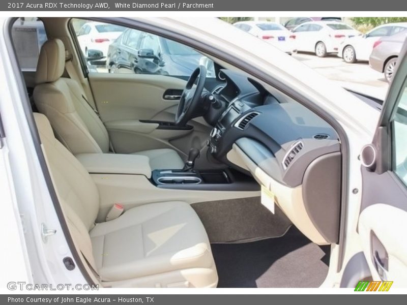 White Diamond Pearl / Parchment 2017 Acura RDX Technology AWD