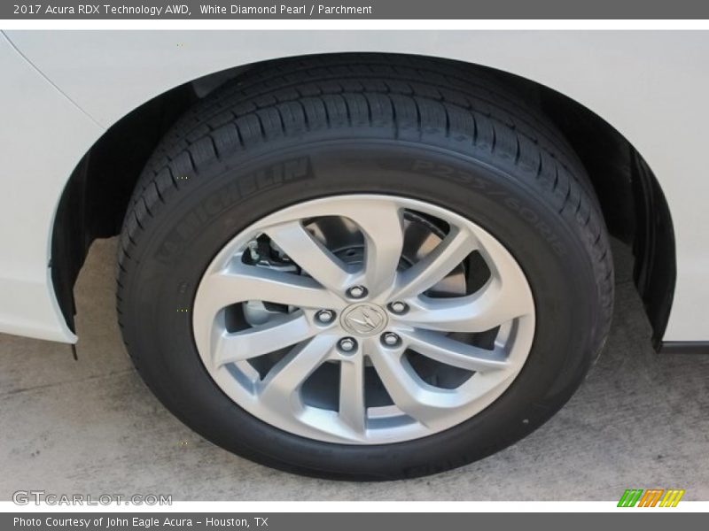 White Diamond Pearl / Parchment 2017 Acura RDX Technology AWD