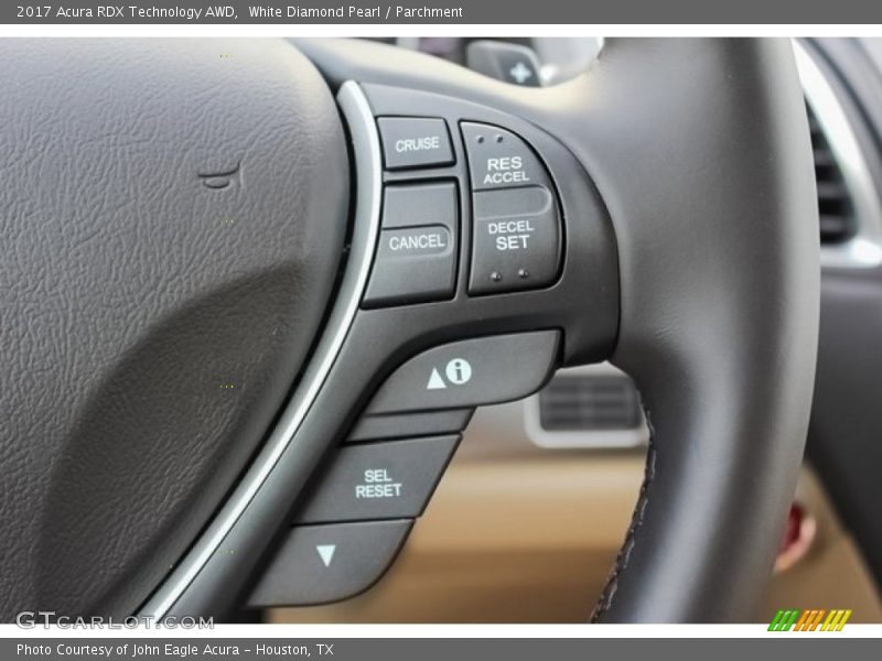 White Diamond Pearl / Parchment 2017 Acura RDX Technology AWD