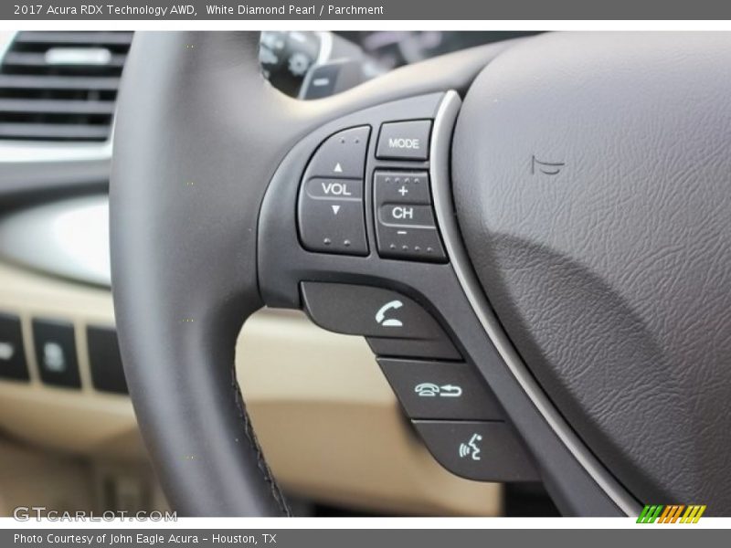 White Diamond Pearl / Parchment 2017 Acura RDX Technology AWD