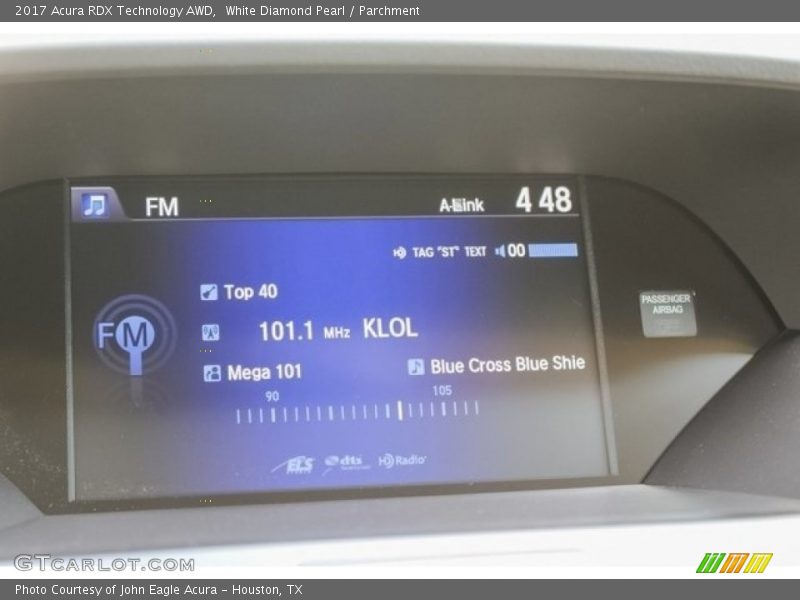 White Diamond Pearl / Parchment 2017 Acura RDX Technology AWD