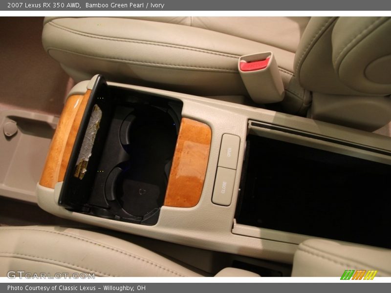 Bamboo Green Pearl / Ivory 2007 Lexus RX 350 AWD