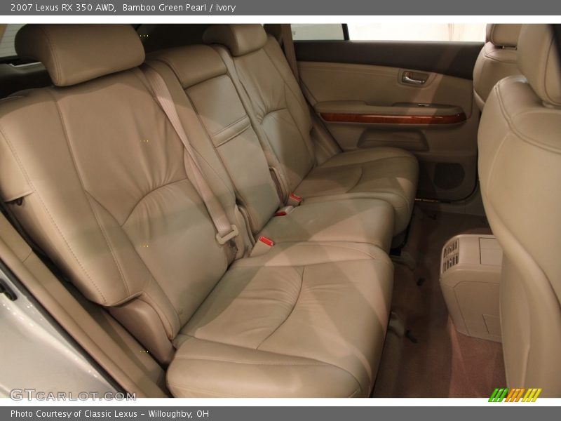 Bamboo Green Pearl / Ivory 2007 Lexus RX 350 AWD