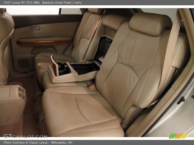 Bamboo Green Pearl / Ivory 2007 Lexus RX 350 AWD