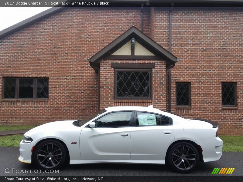 White Knuckle / Black 2017 Dodge Charger R/T Scat Pack