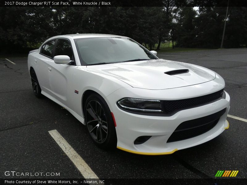 White Knuckle / Black 2017 Dodge Charger R/T Scat Pack