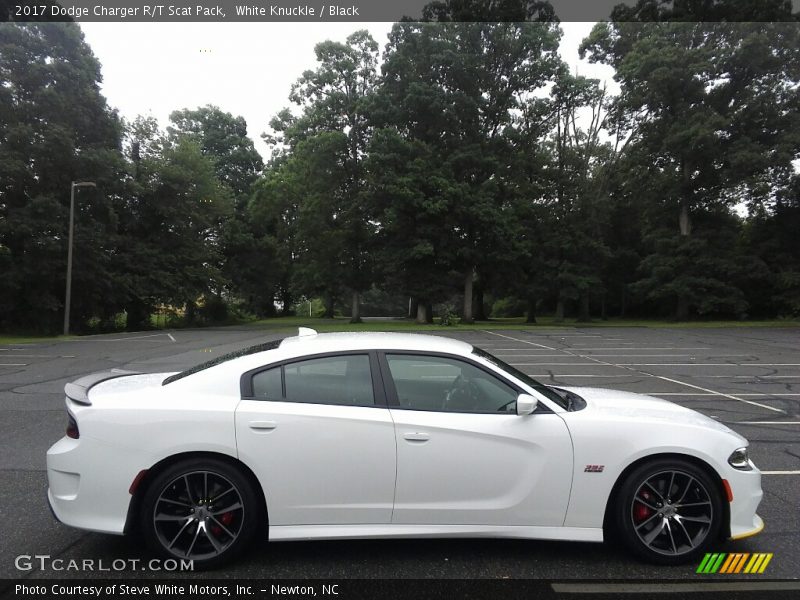 White Knuckle / Black 2017 Dodge Charger R/T Scat Pack