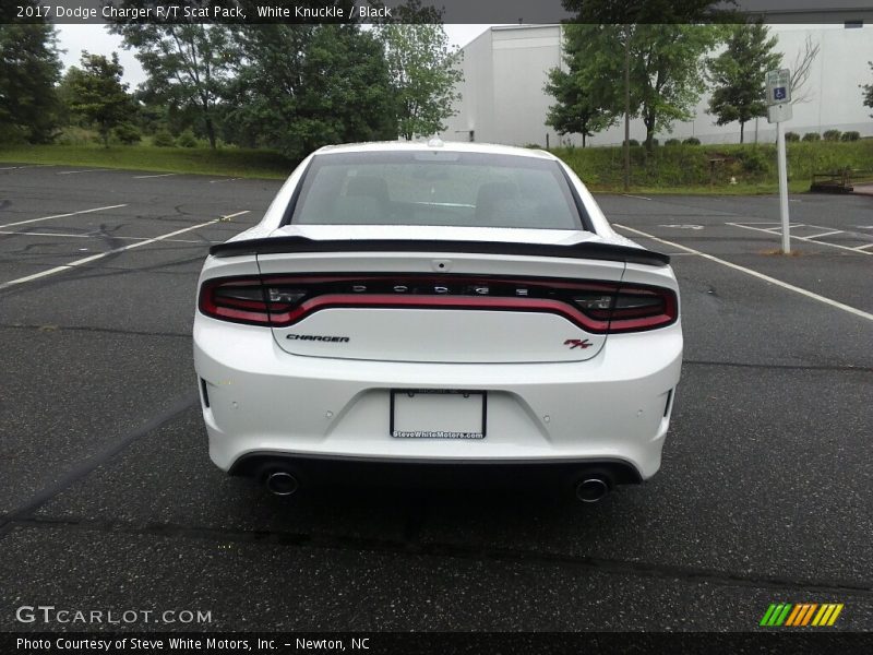 White Knuckle / Black 2017 Dodge Charger R/T Scat Pack