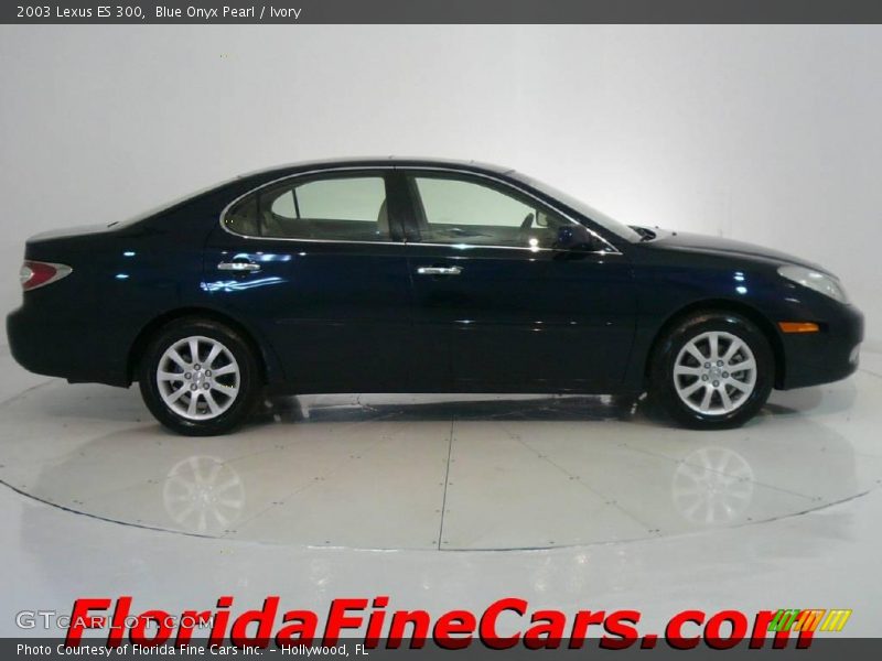 Blue Onyx Pearl / Ivory 2003 Lexus ES 300