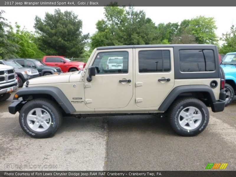 Gobi / Black 2017 Jeep Wrangler Unlimited Sport 4x4