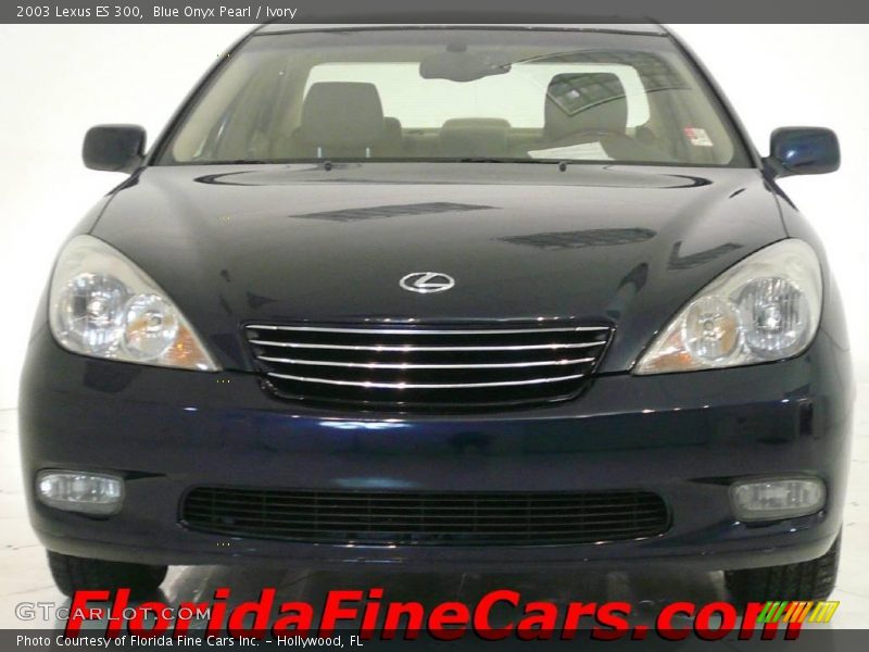 Blue Onyx Pearl / Ivory 2003 Lexus ES 300