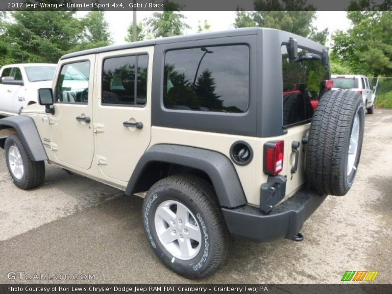 Gobi / Black 2017 Jeep Wrangler Unlimited Sport 4x4
