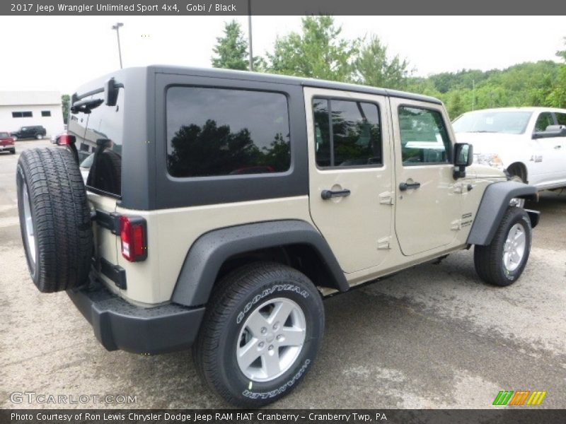 Gobi / Black 2017 Jeep Wrangler Unlimited Sport 4x4