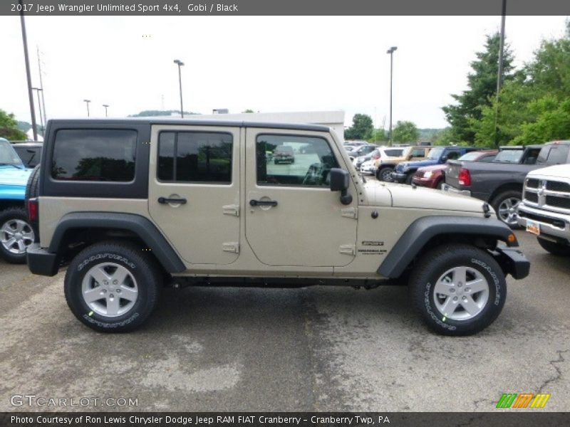 Gobi / Black 2017 Jeep Wrangler Unlimited Sport 4x4