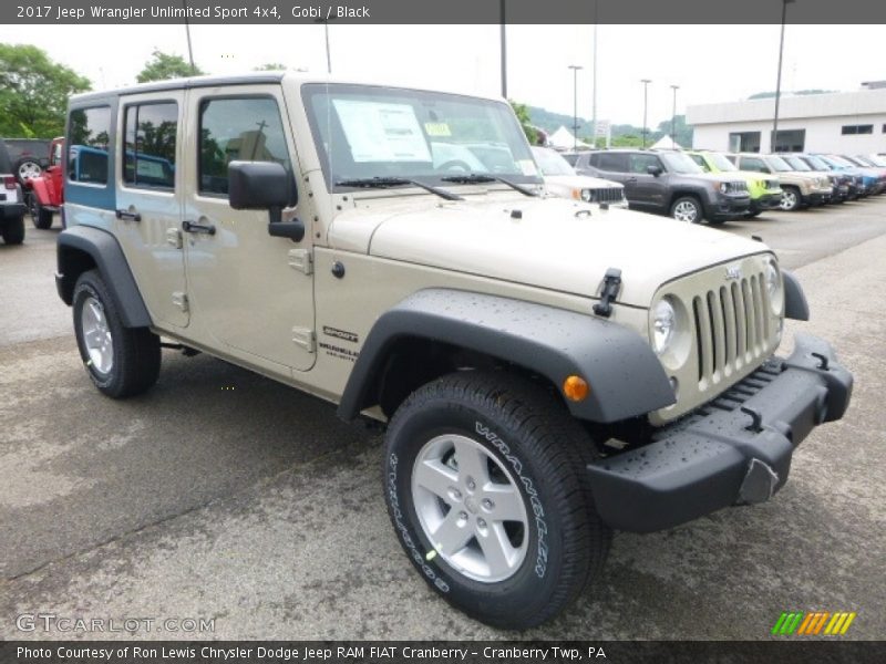 Gobi / Black 2017 Jeep Wrangler Unlimited Sport 4x4