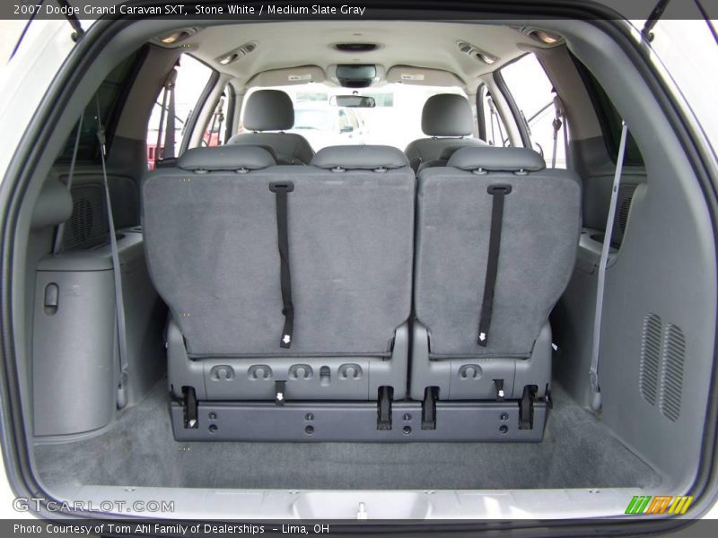 Stone White / Medium Slate Gray 2007 Dodge Grand Caravan SXT