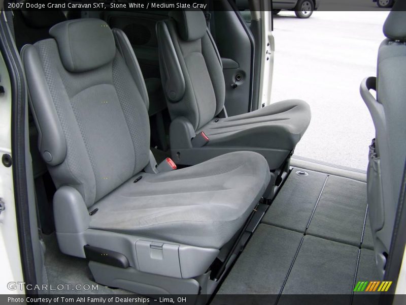 Stone White / Medium Slate Gray 2007 Dodge Grand Caravan SXT
