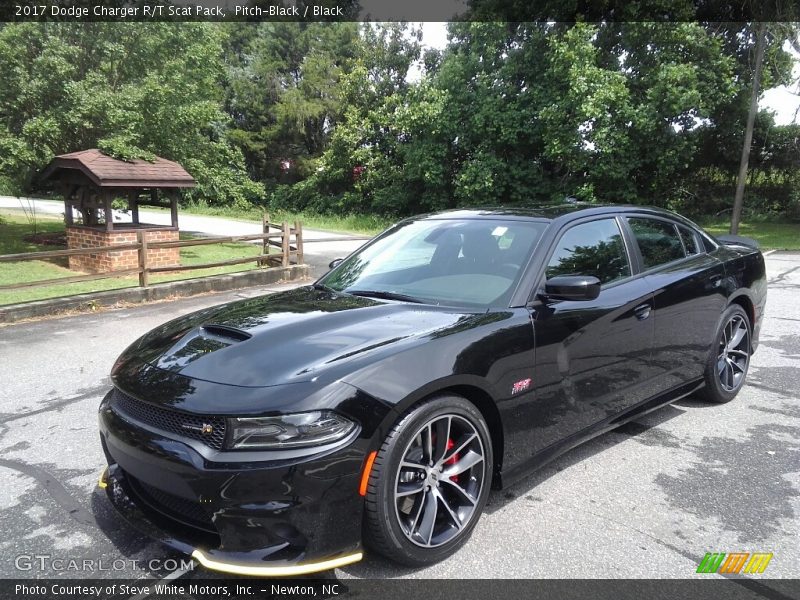 Pitch-Black / Black 2017 Dodge Charger R/T Scat Pack