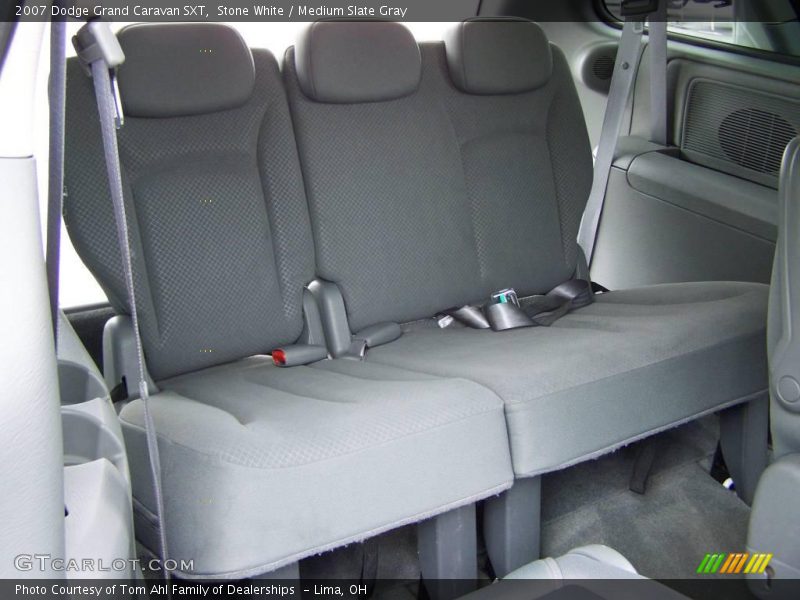 Stone White / Medium Slate Gray 2007 Dodge Grand Caravan SXT