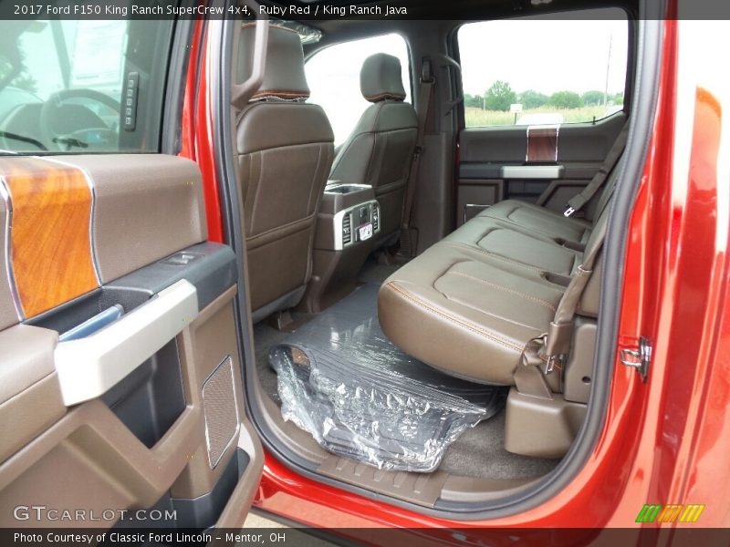 Ruby Red / King Ranch Java 2017 Ford F150 King Ranch SuperCrew 4x4