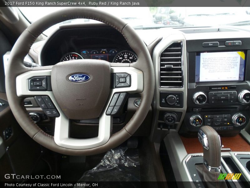Ruby Red / King Ranch Java 2017 Ford F150 King Ranch SuperCrew 4x4
