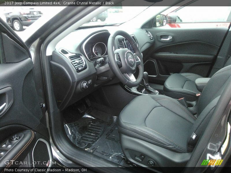 Granite Crystal Metallic / Black 2017 Jeep Compass Limited 4x4