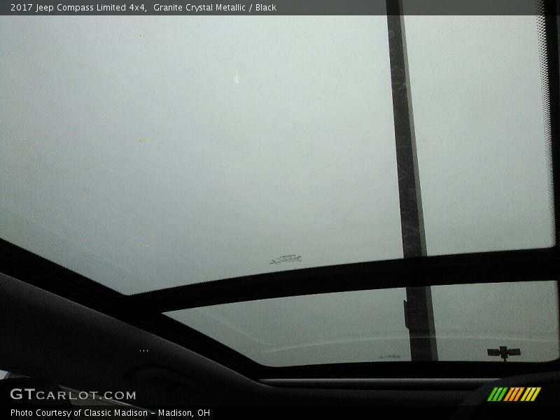 Granite Crystal Metallic / Black 2017 Jeep Compass Limited 4x4