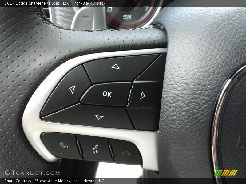 Pitch-Black / Black 2017 Dodge Charger R/T Scat Pack